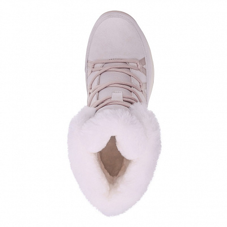 Кроссовки Strobbs с мехом женские F8532-9 бежевые. Изображение 4 из 4