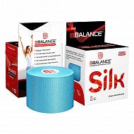 Кинезио Тейп Bio Balance Tape Silk 5см х 5м голубой.