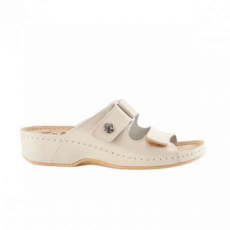 Сабо Mubb женские 207 бежевые. Изображение 4 из 5